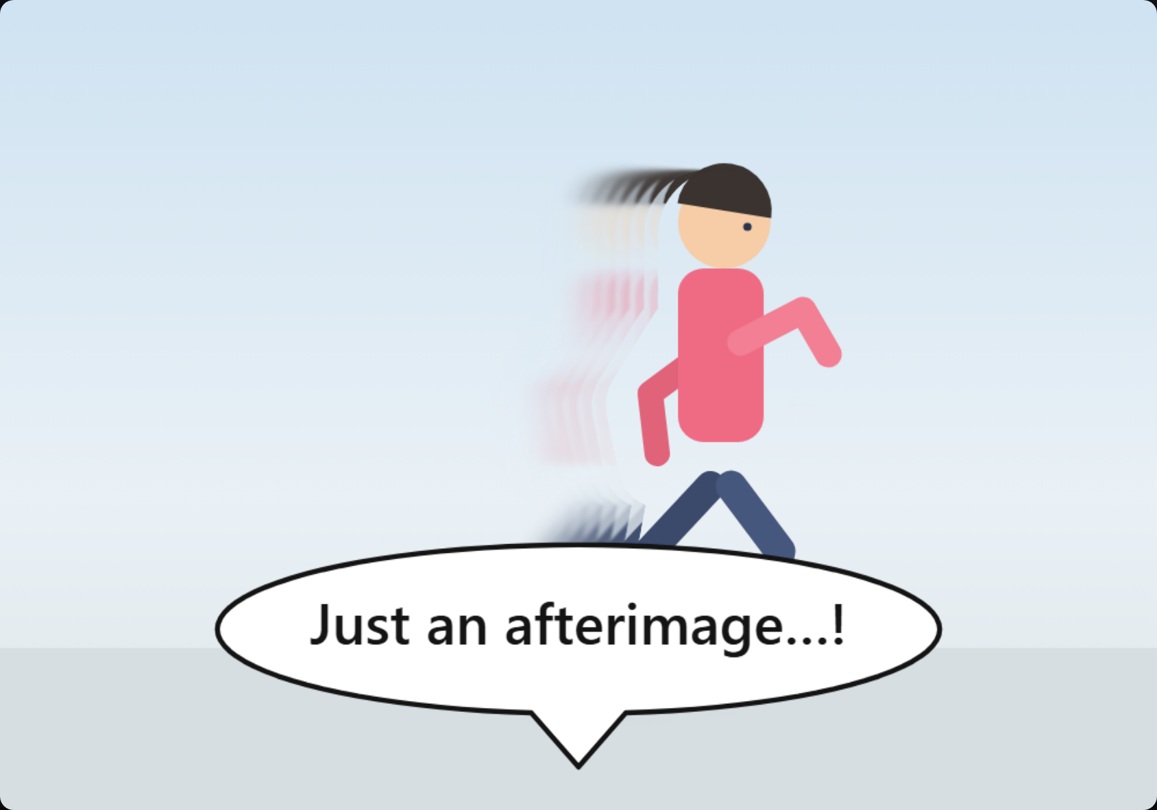 Result with a speech bubble